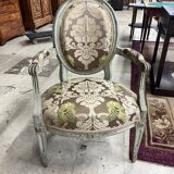 Louis XVI period armchair stamped
