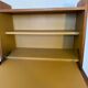 Secrétaire vintage compact placage acajou