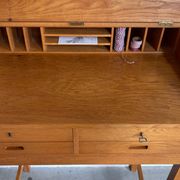 Vintage lectern desk oak