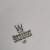 Set of 4 orange plates Bareuther 131