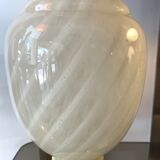 Murano glass vase on pedestal