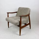 Fauteuil Lounge GFM63 Marron Clair par J. Kedziorek, 1970s