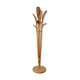 Rattan coat rack