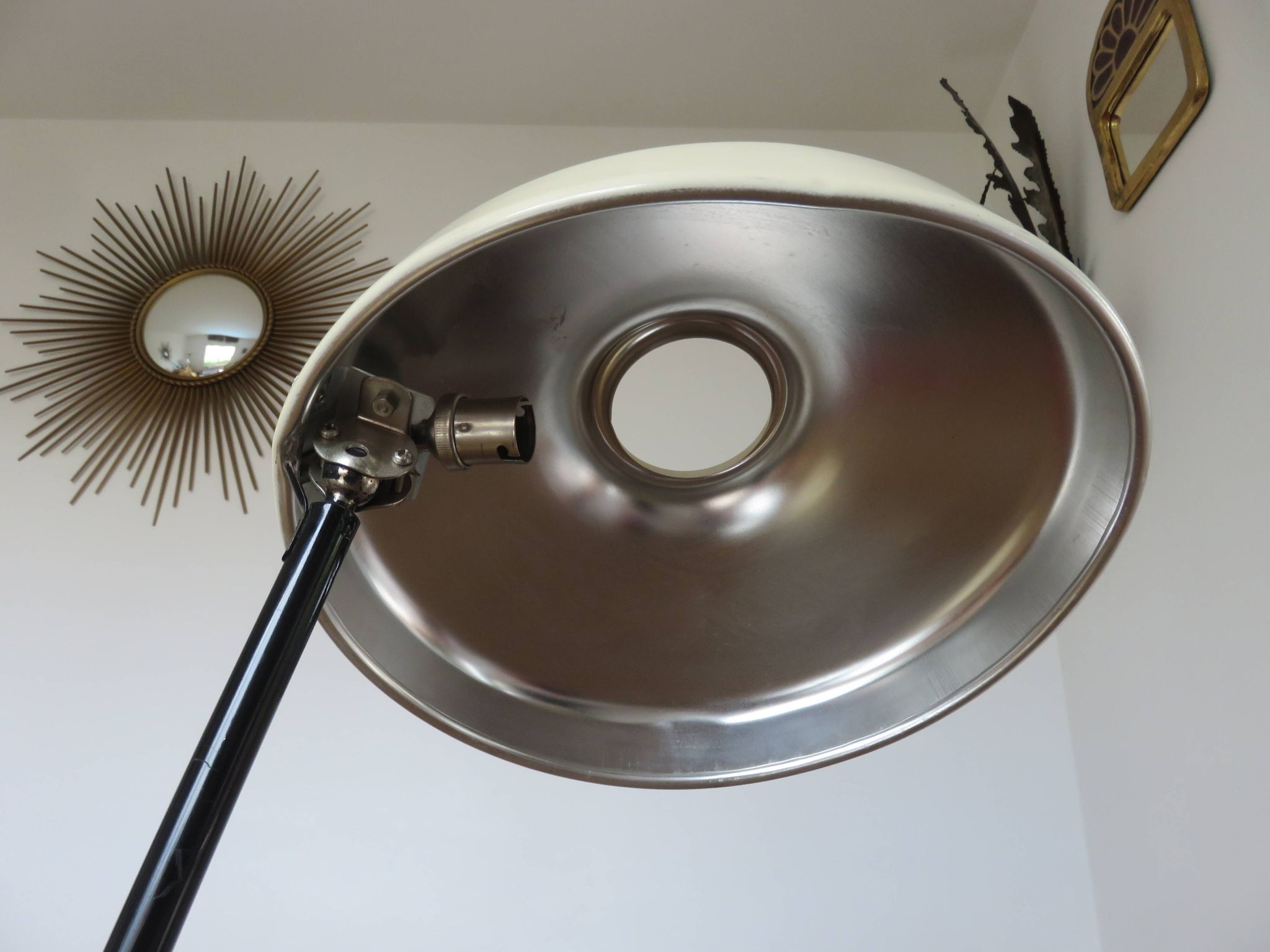 UFO "saucer" lamp, 60s-70s