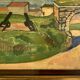 Vintage Oil Painting Landscape Fortification by Carsten Hvistendahl 1931