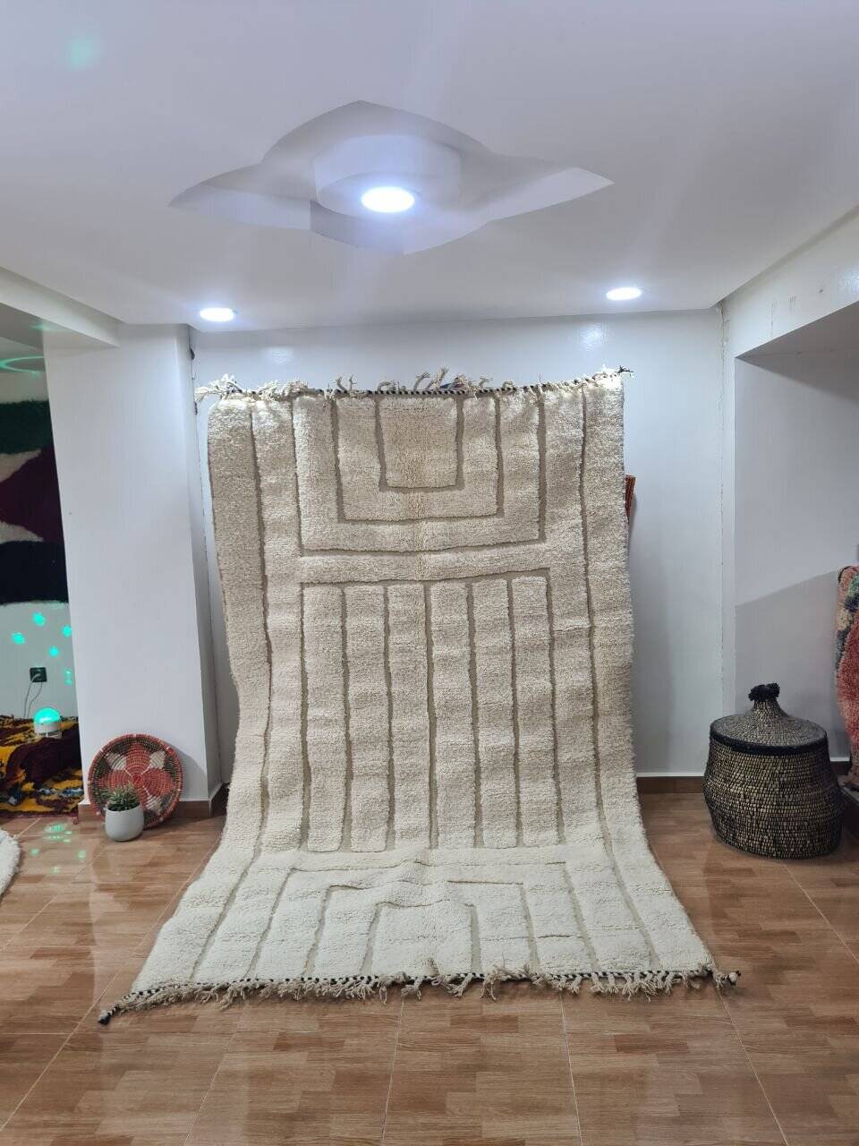Tapis berbère laine fait main 250x150 cm