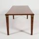 Vintage italian burl wood dining table from gdm, 1980’s