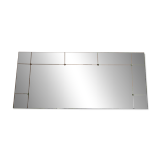 Vintage art deco brasserie mirror 200x90cm