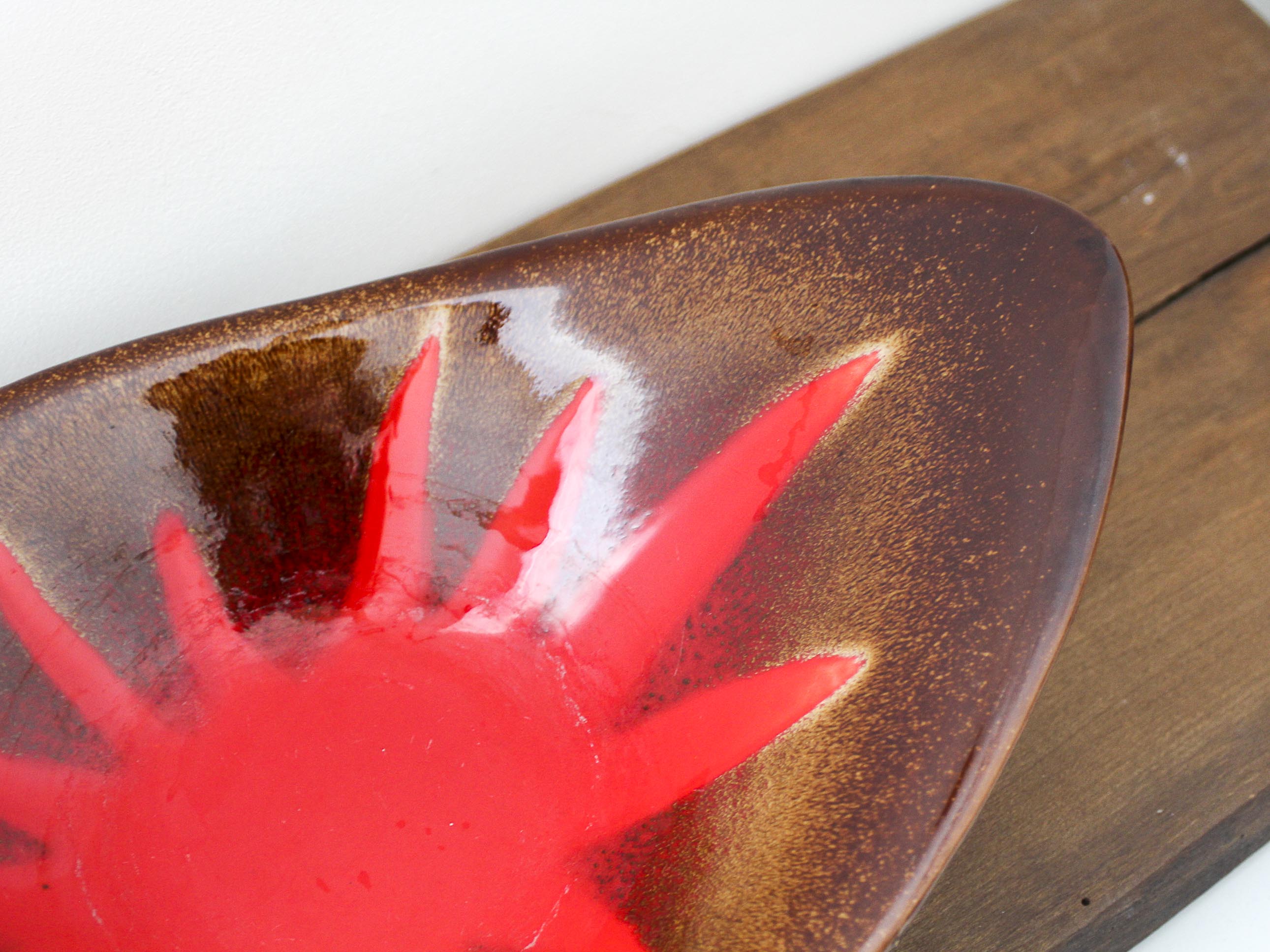 Pair of vases and empty pocket Céramique de Paris