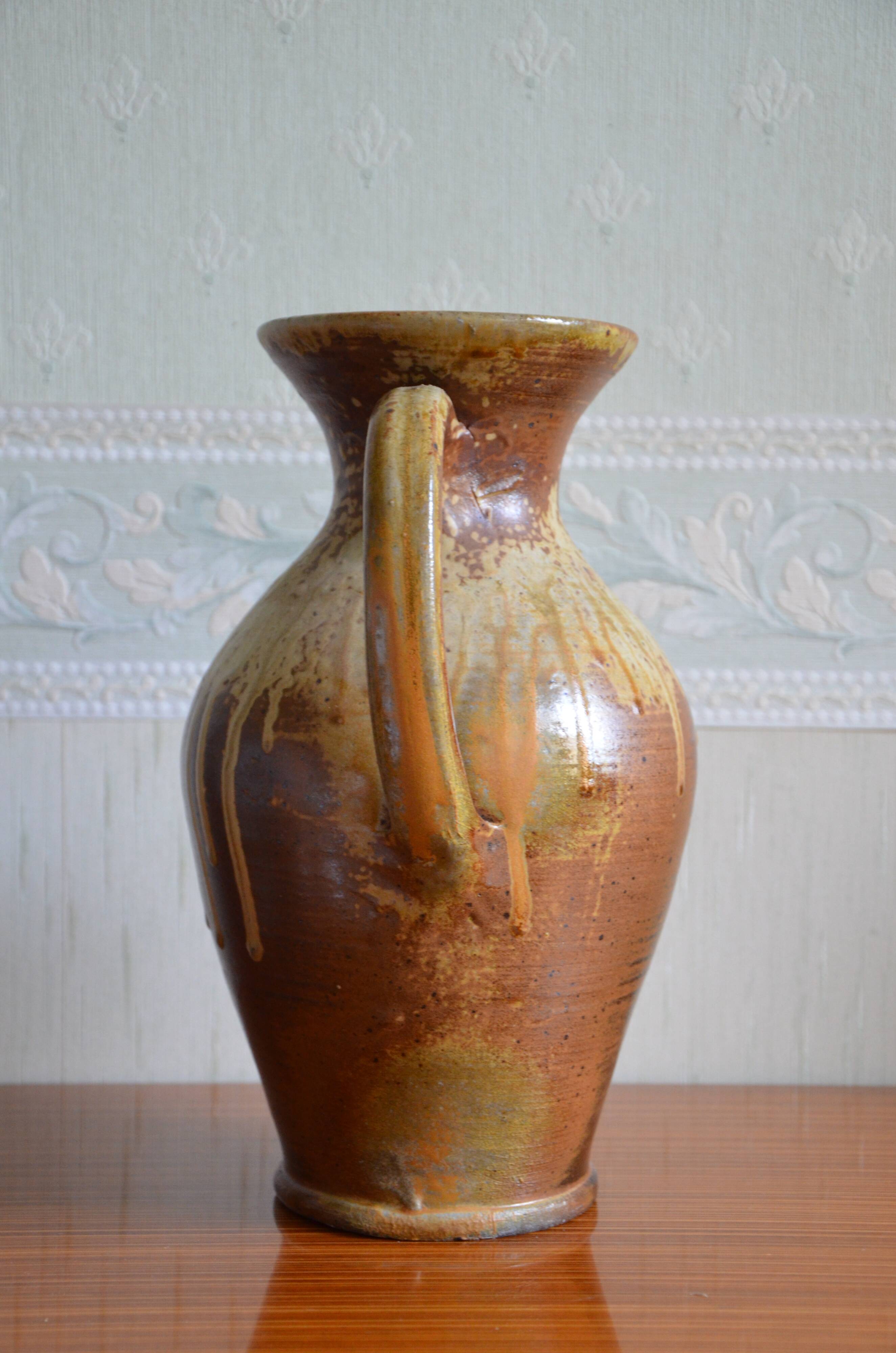 Large stoneware jug