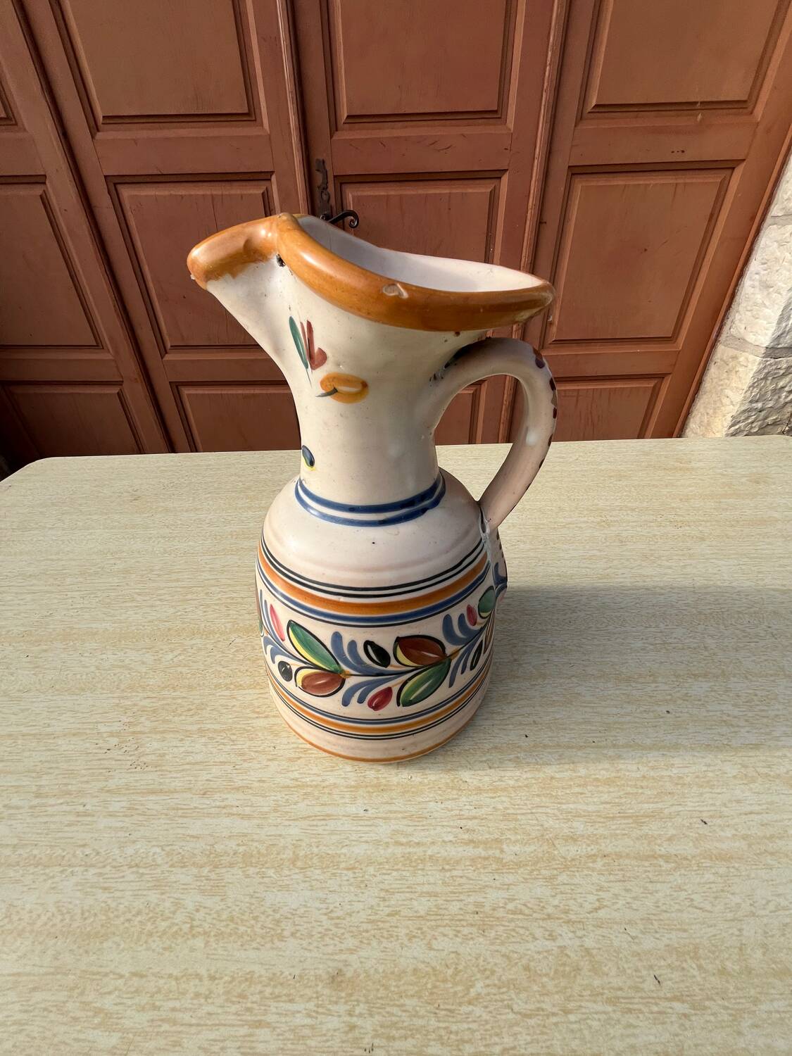 Ceramic pitcher