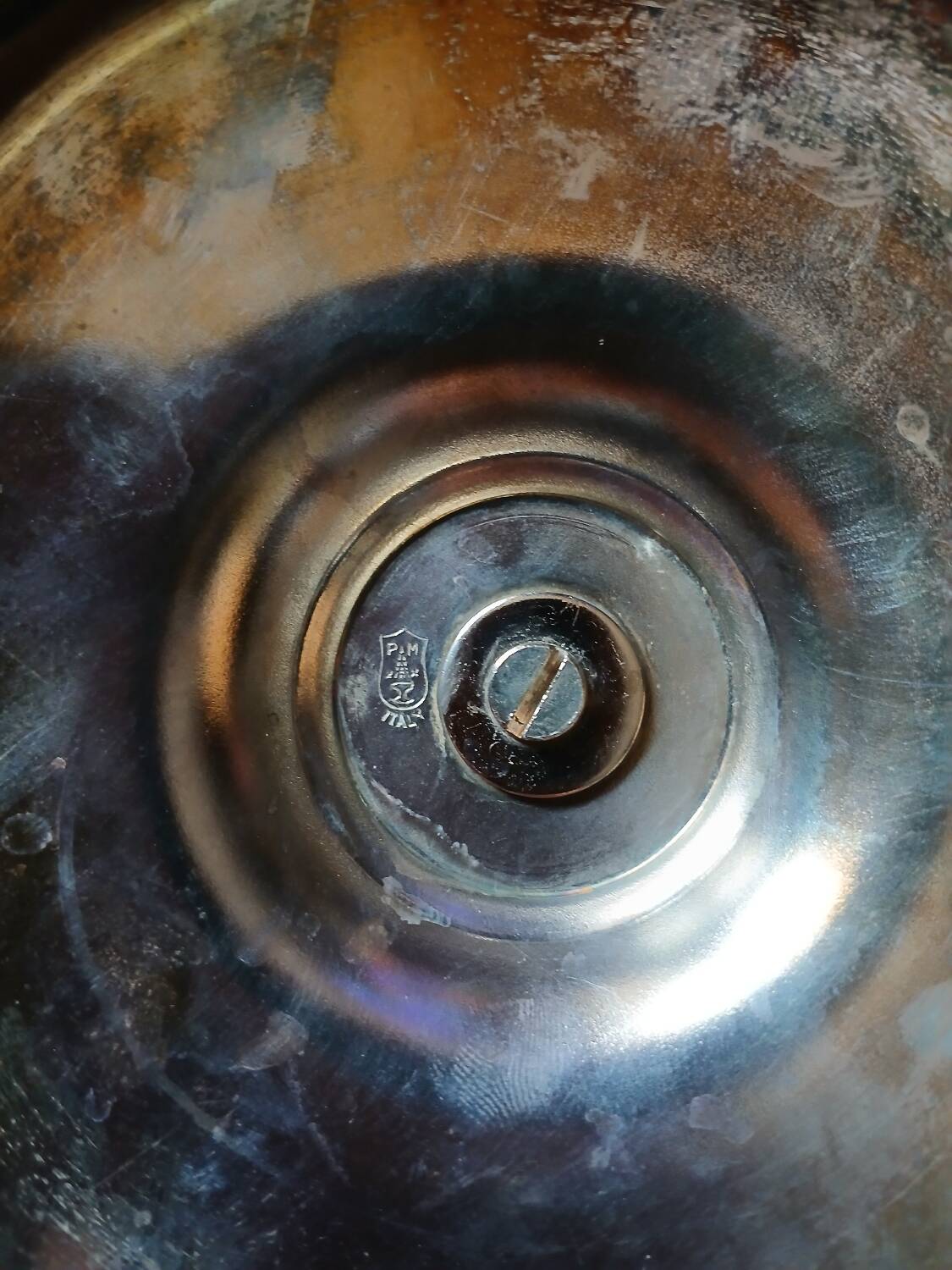 Antique candlestick/tealight holder