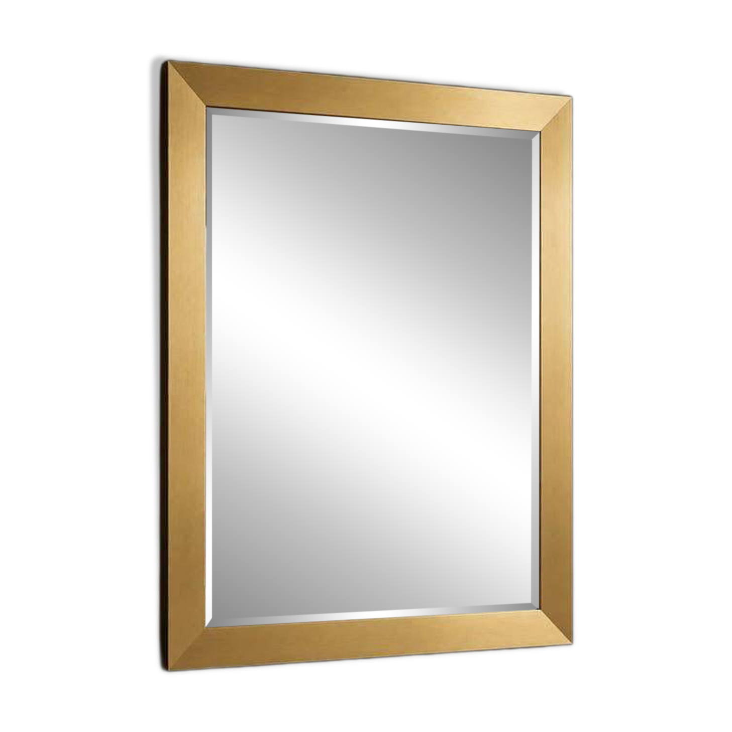 Miroir XL doré vintage