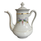Porcelain Coffee Pot Decorated with Currants - Vintage 1900