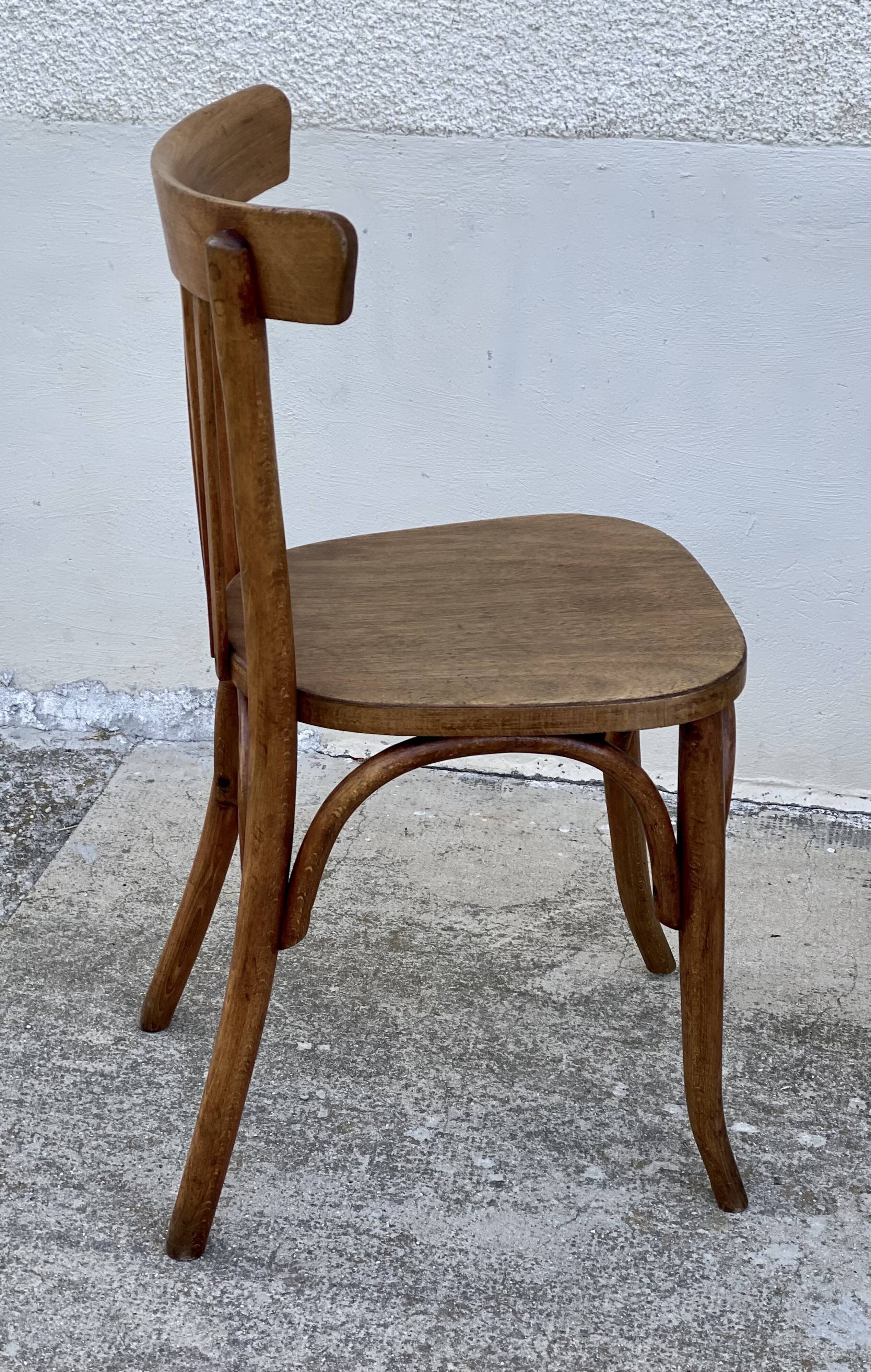 Chaise bistrot vintage 1950