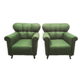 Fauteuils, Tchécoslovaquie, années 1960, lot de 2
