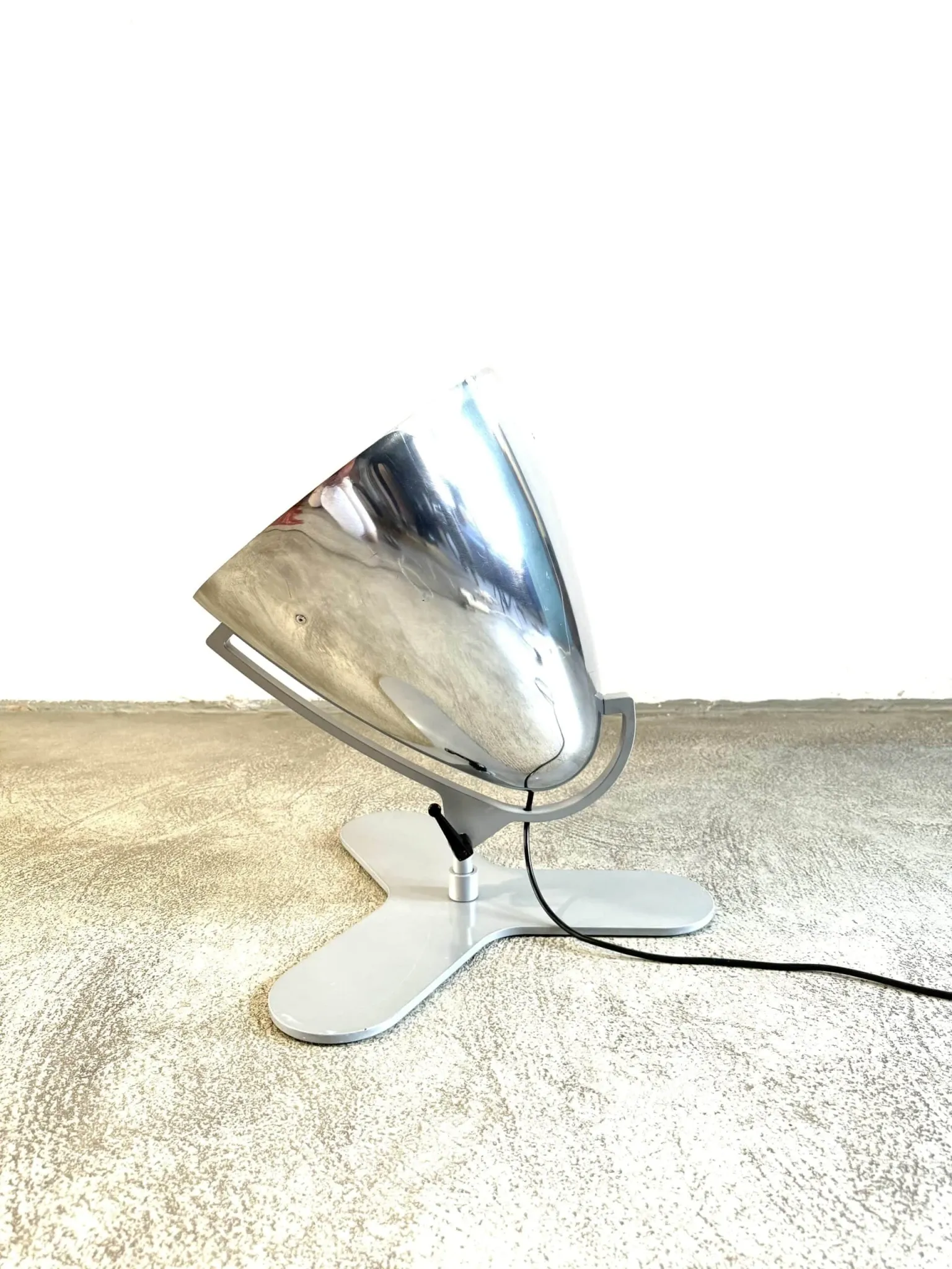 Faro 'Base 2' Floor Lamp By Hannes Wettstein For Pallucco, Italy, 1980S