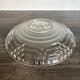 Vintage Art Deco pressed glass plate
