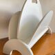 White Magazine Rack 1980s Design