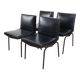 Série de 4 chaises vintage édition zol - 1950