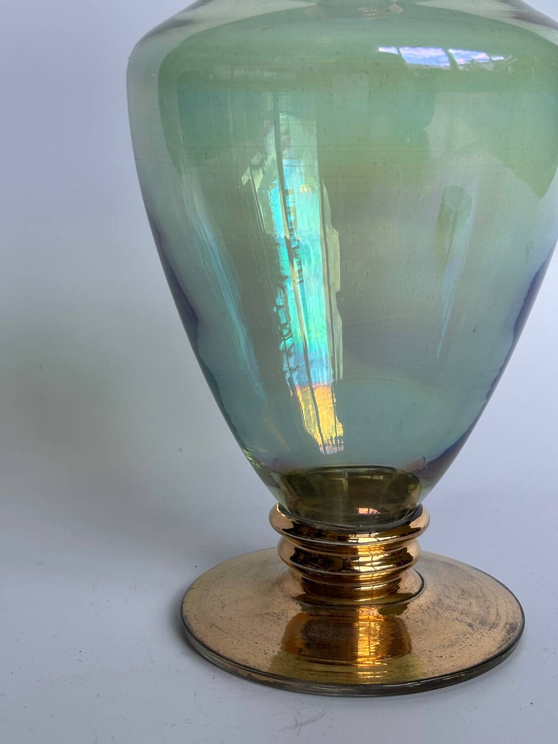 Flacon en verre Art Déco