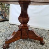 Mahogany empire table