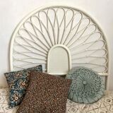 Rattan headboard 1 person
