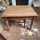 Rustic walnut table