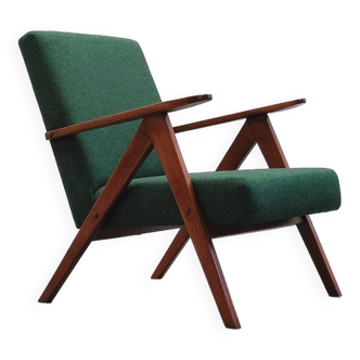 Mid Century Easy Chair Model B - 310 Var in Green Tweed