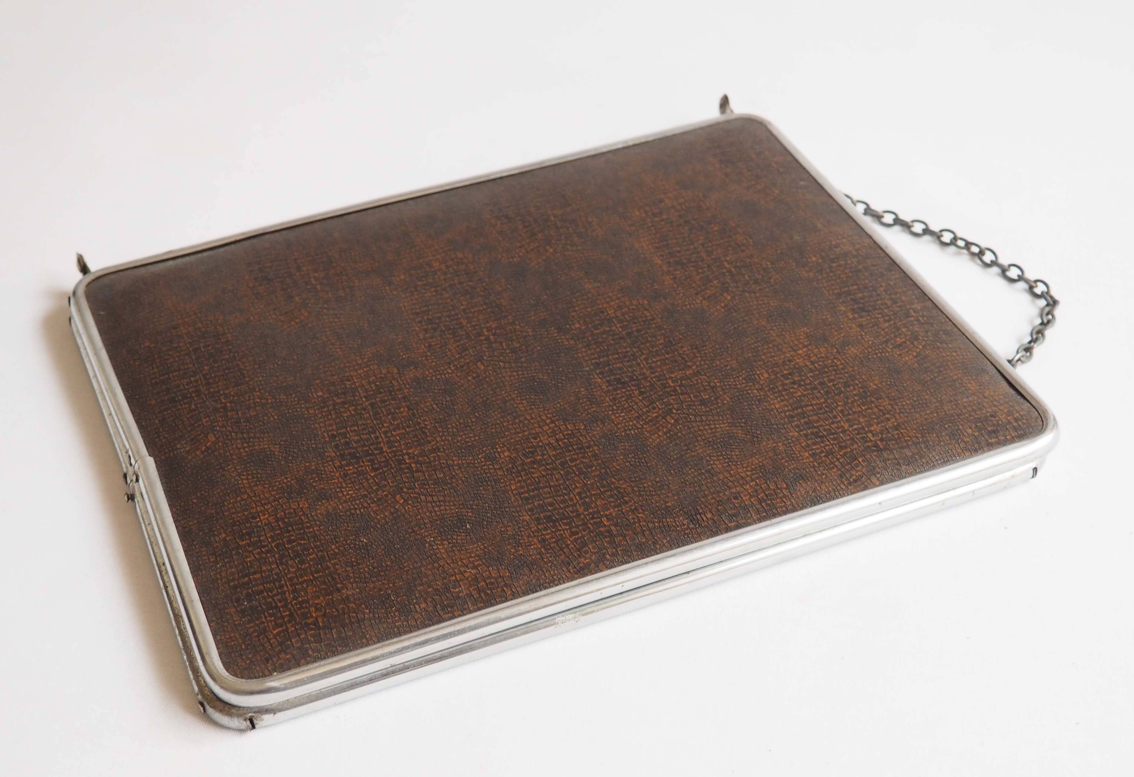 Diptych barber mirror