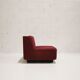 Pair of modular armchairs, 1970