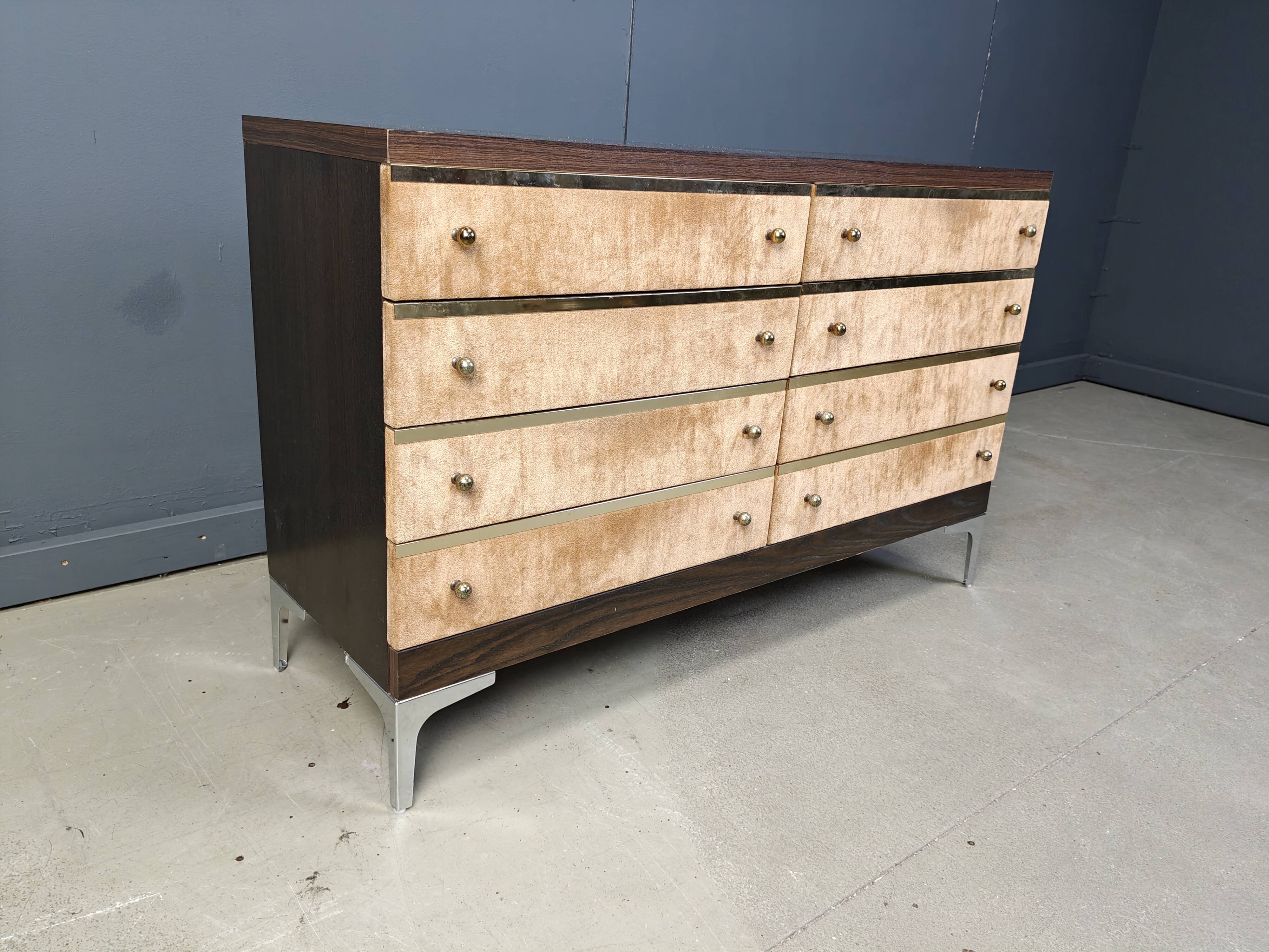 Vintage italian chest of drawers, 1970s