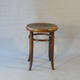 Low stool, wooden seat, circa 1930