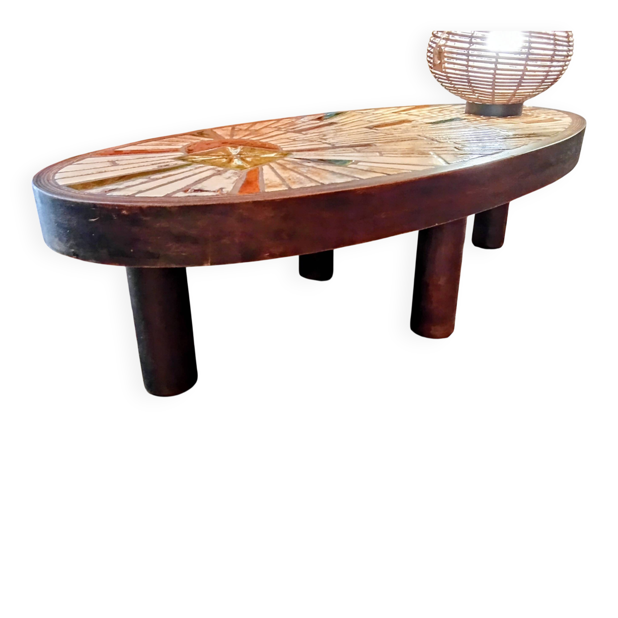 Vallauris coffee table by Barrois