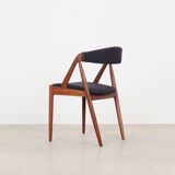 Set of four teak chairs, Danish design, 1970s, designer: Kai Kristiansen