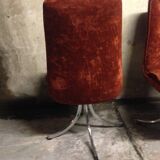 Set of 4 chairs Gastone Rinaldi 1970 for Rima