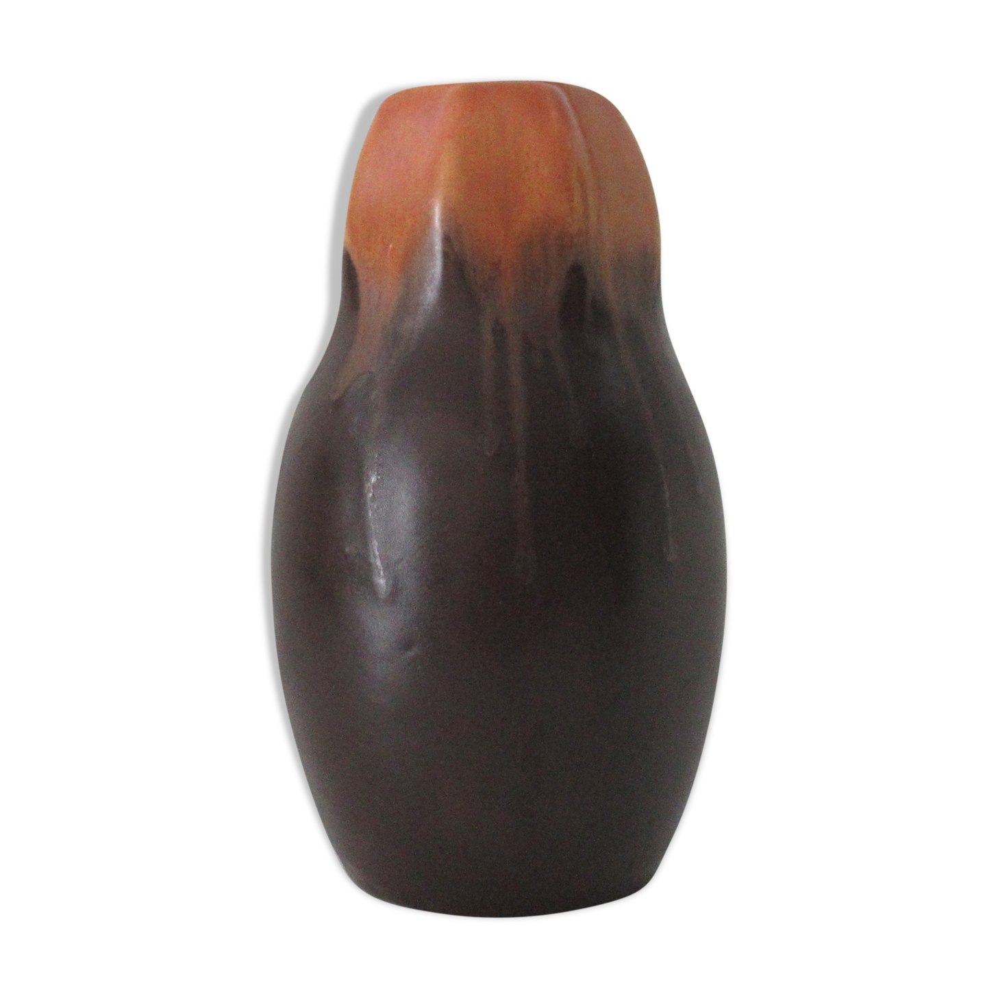 Art Deco vase - Thulin earthenware - Belgium, 1930s