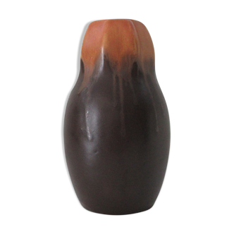 Art Deco vase - Thulin earthenware - Belgium, 1930s