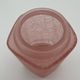 Pink vintage cotton pot in cracked glass paste Marcel Franck