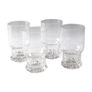 4 verres à whisky hauts