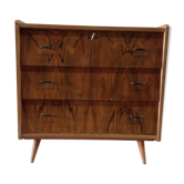 Commode vintage pieds compas