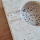 Travertine ashtray