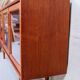 Vintage Teak Display Cabinet, Denmark, 1980s