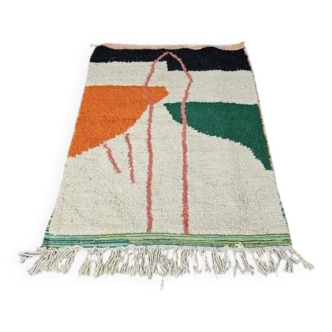 Colorful wool rug, tribal rug 150/250cm