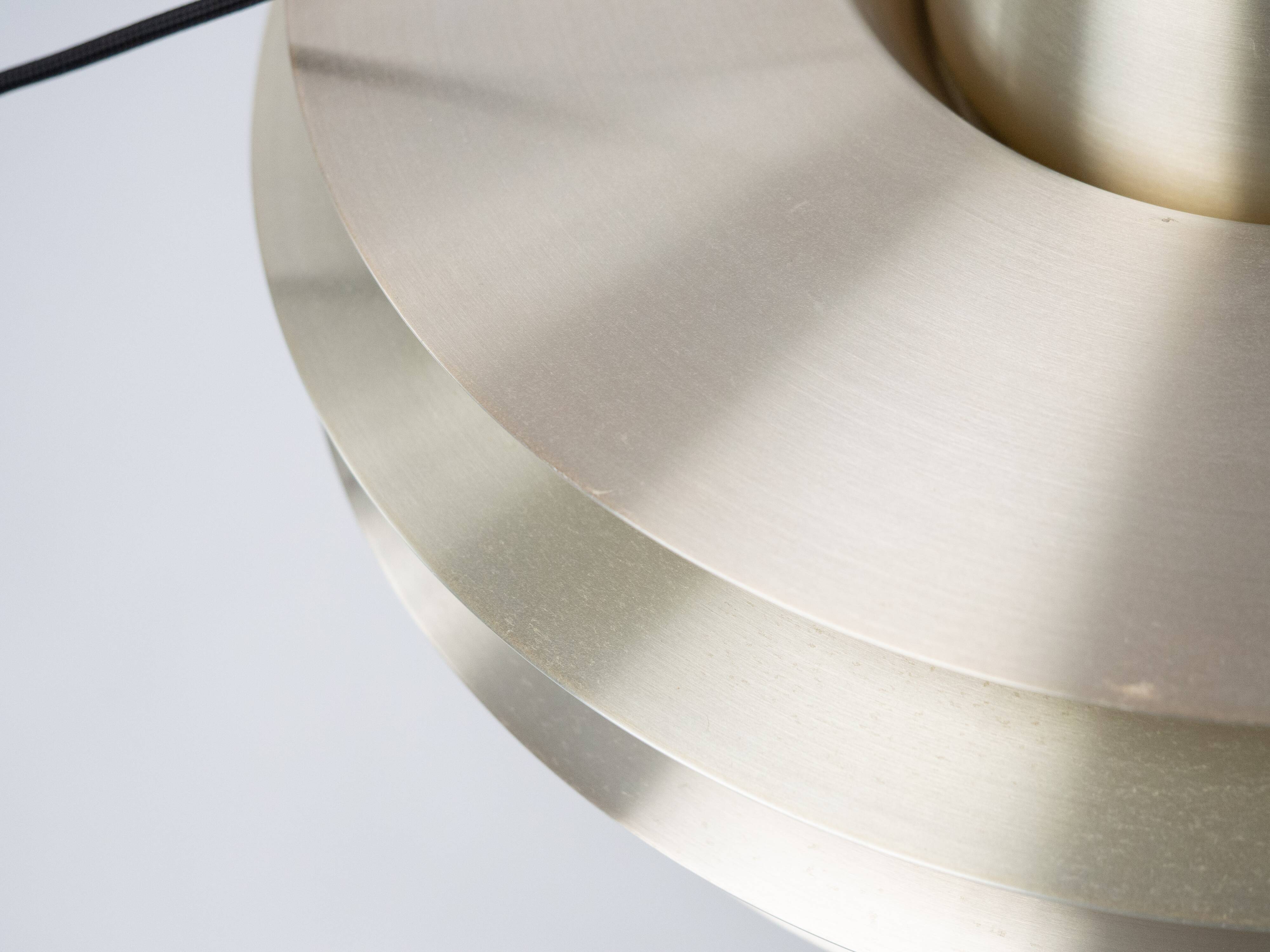 Lampe suspendue vintage danoise Verona par Svend Middelboe, Lyfa, 1962