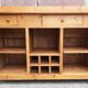 Buffet de cuisine - Billot - Table de boucher