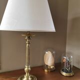 Brass old lamp foot