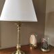 Antique brass lamp base