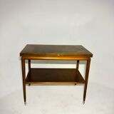 Vintage double folding side table top