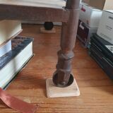 Shelf / bookcase in metal and solid wood